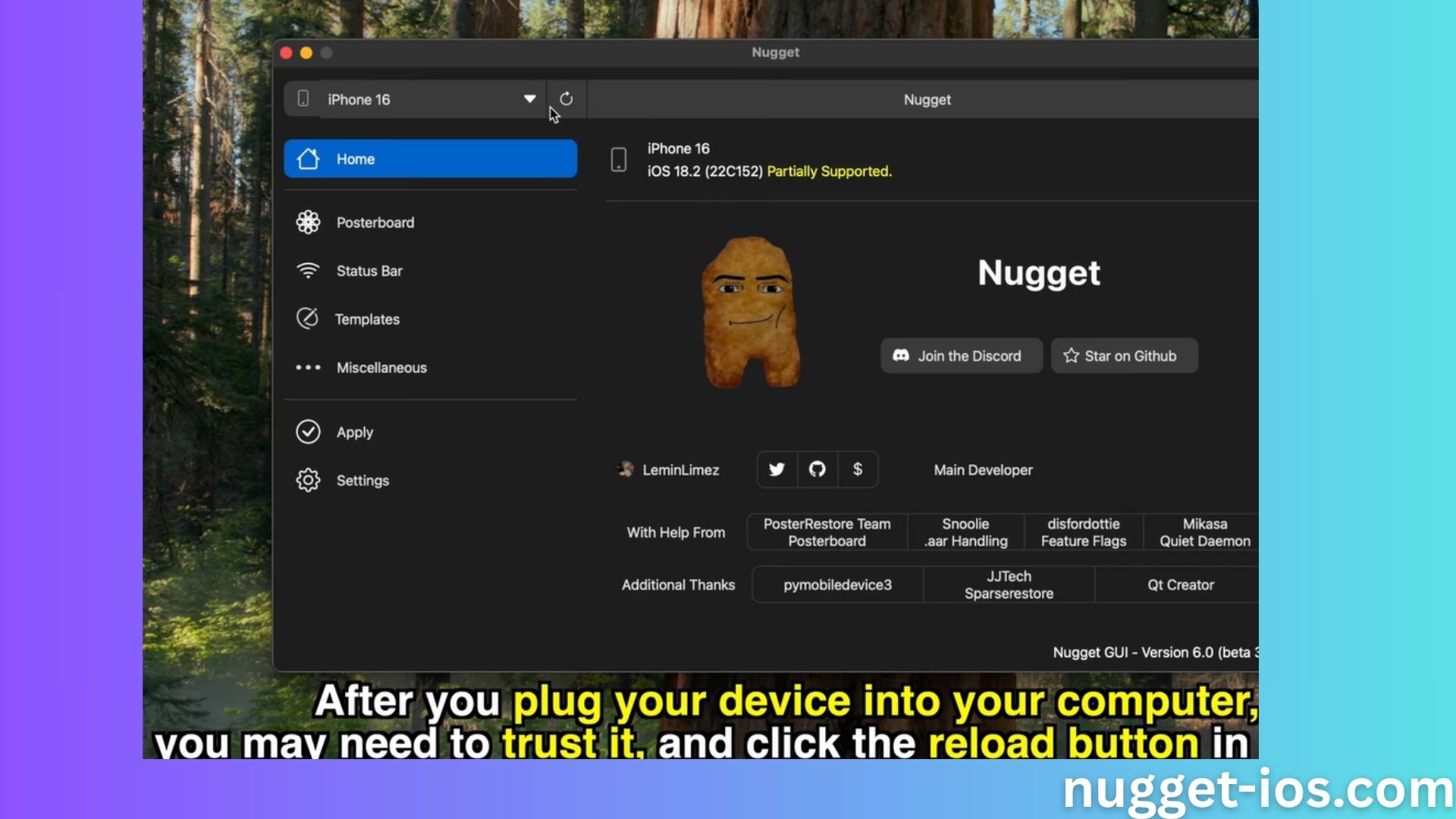 Nugget iOS Connect