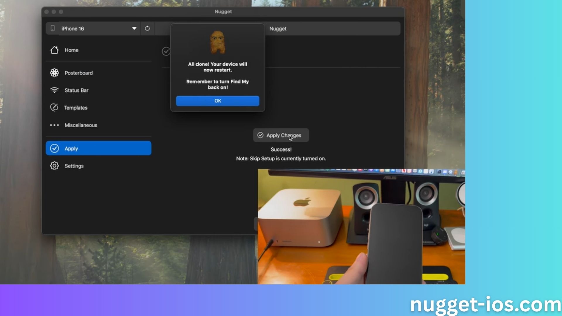 Nugget iOS Connected