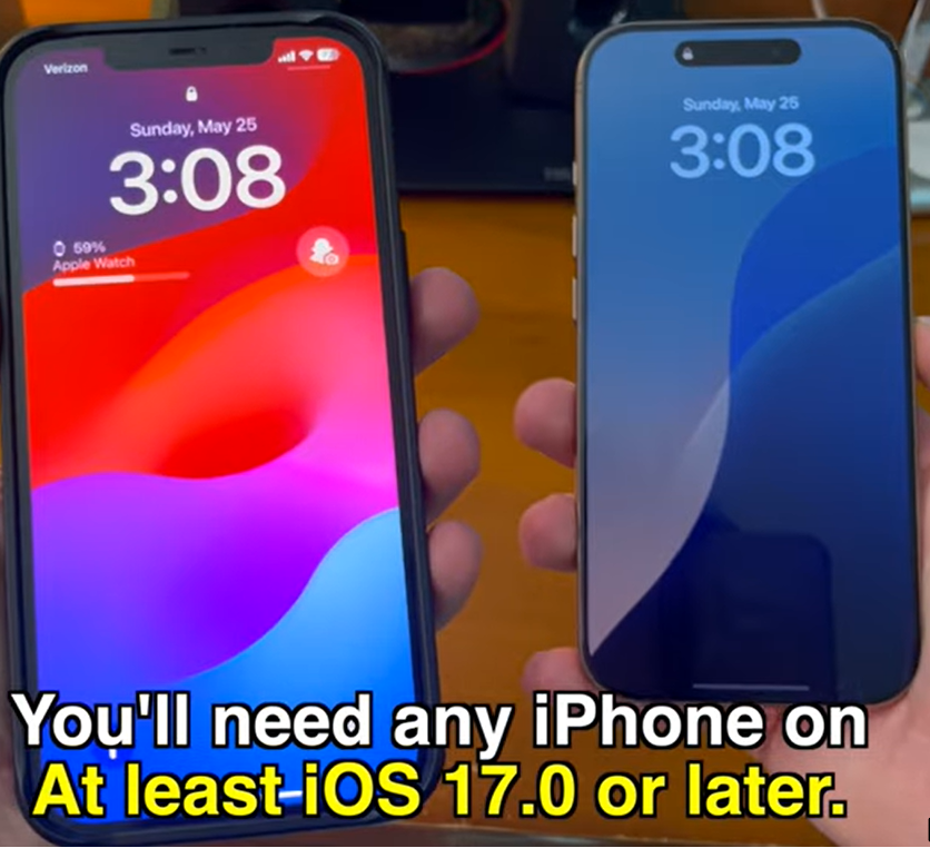 iOS 17.0 or later compatibility