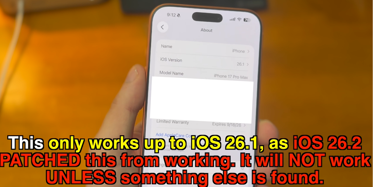 Exploit patched on iOS 26.2