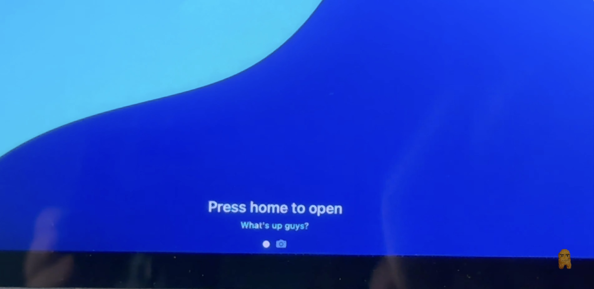 Custom lock screen footnote preview