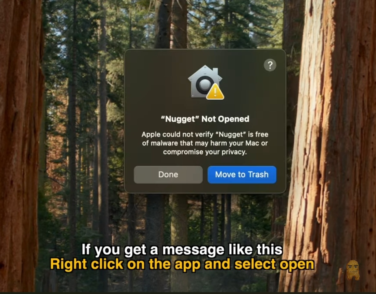 macOS Privacy & Security Menu
