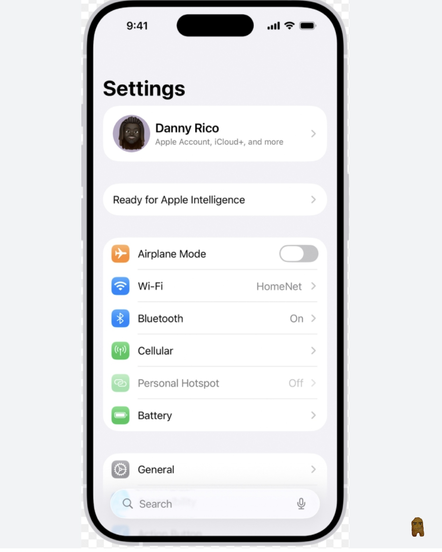 Open Settings App