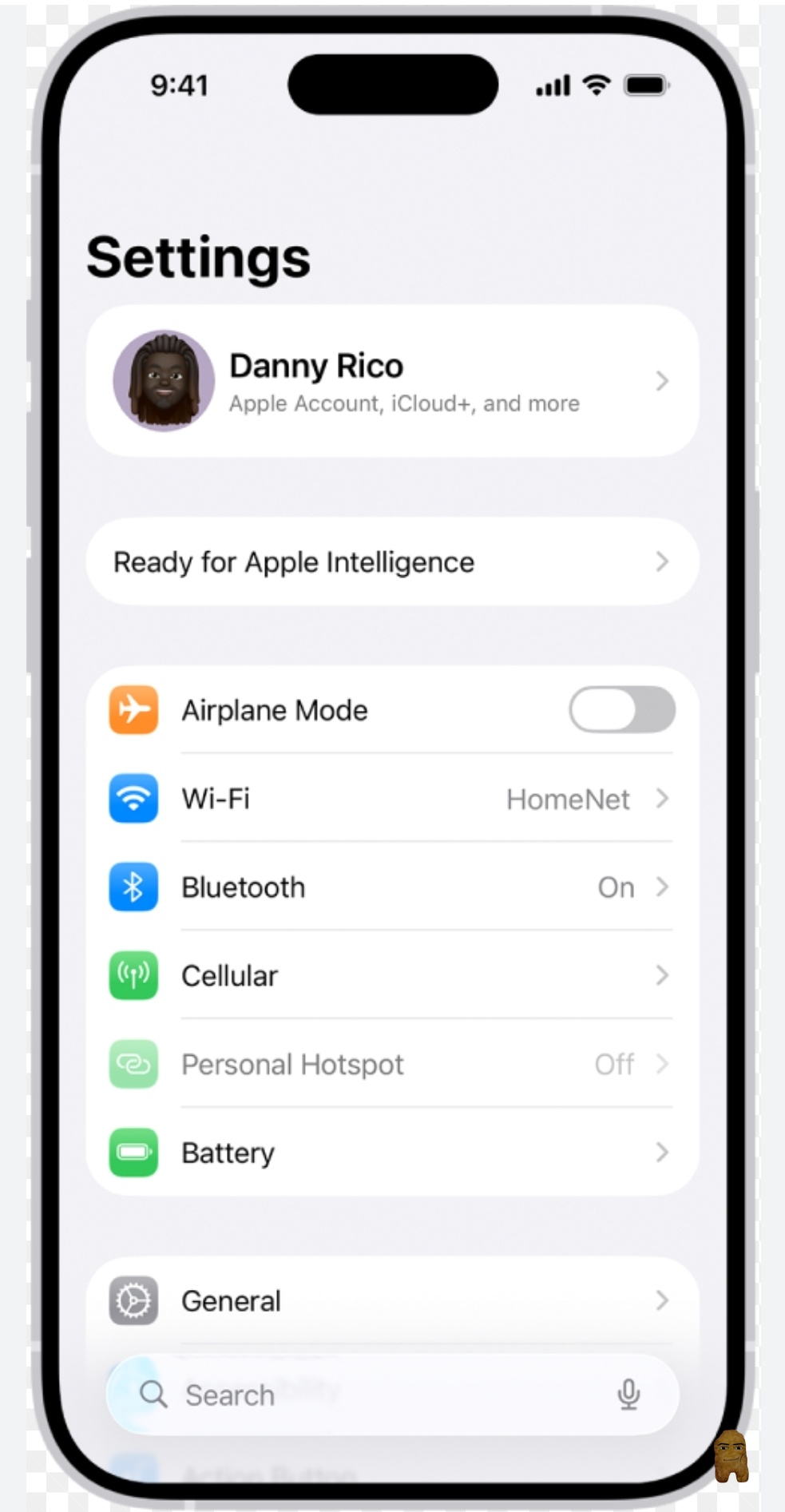 Open iOS Settings and Tap Profile
