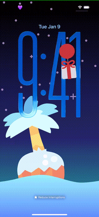 Animal Crossing Seasons custom wallpaper for Nugget iOS
