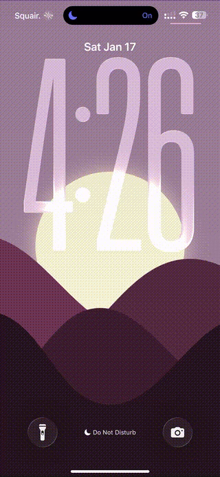Wave Hills custom wallpaper for Nugget iOS